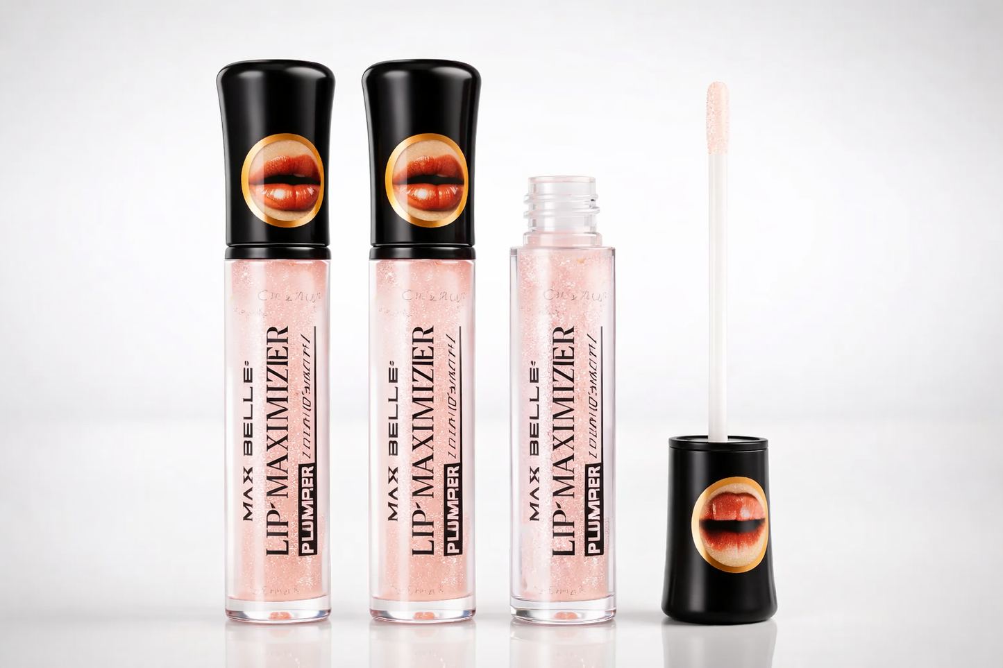 Gloss Efecto Volumen ✨ Labios Hidratados, Llenos y Brillantes